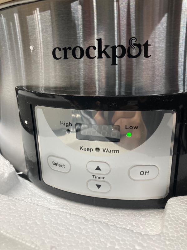 Photo 2 of Crock-Pot SCCPVL610-S-A 6-Quart Cook & Carry Programmable Slow Cooker with Digital Timer, Stainless Steel