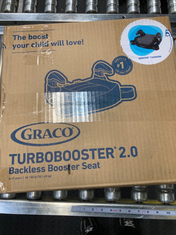 Photo 3 of Graco TurboBooster 2.0 Backless Booster Car Seat, Denton