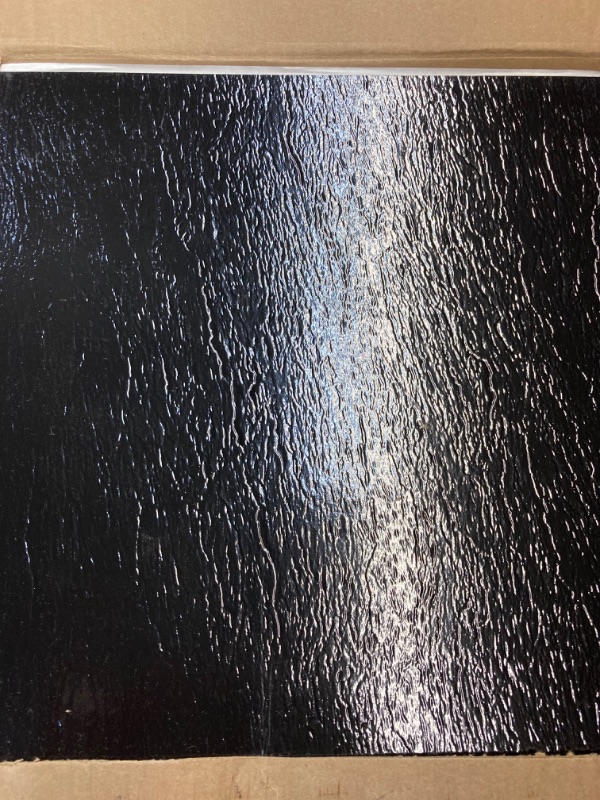Photo 1 of ARMSTRONG Vinyl Composition Tile: Vinyl, Smooth, 12 in, 45 sq ft Coverage Area, Classic Black, 45 PK
