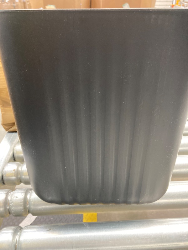 Photo 1 of Yatmung Automatic Bathroom Trash Can Motion Sensor - 3.2 Gallon Electric Trash Cans Touchless - Auto Open Trash Bin - Plastic Smart Garbage Can with Lid - Kitchen, Bedroom, Toilet - Matte Black