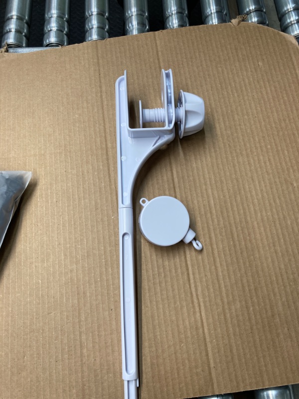 Photo 2 of Baby Crib Mobile Arm with Music Box Spin Motor?24 inch ?, AICMEI Nursery Decor Hanger -DIY Toy Decoration Move Bracket?Double nut Adjustment and Fixing