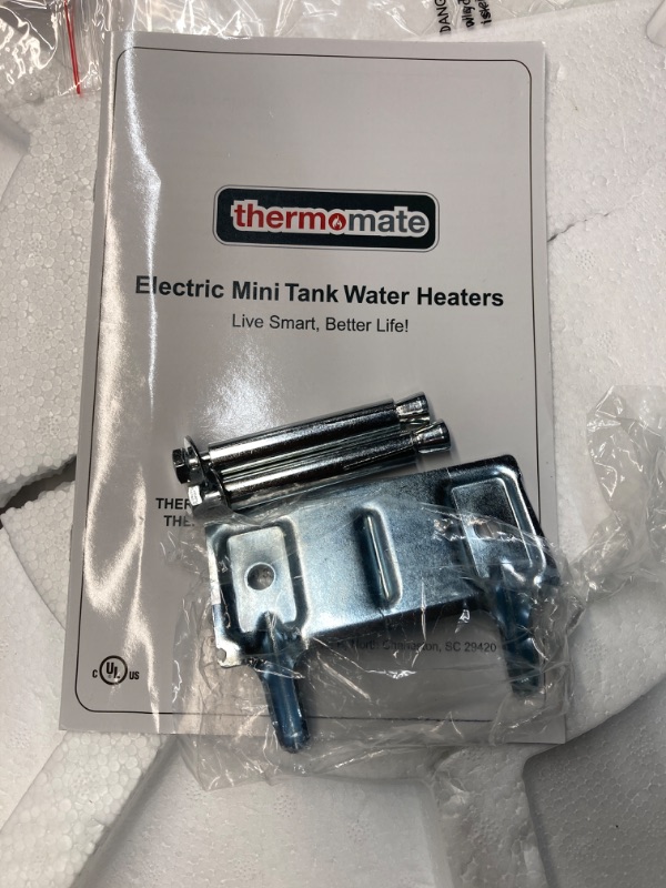 Photo 1 of thermomate Electric Mini Tank Water Heater, ES700 6.5 Gallons Point of Use Water Heater for Instant Hot Water Under Kitchen Sink Plugin Cabled 120V 1440W