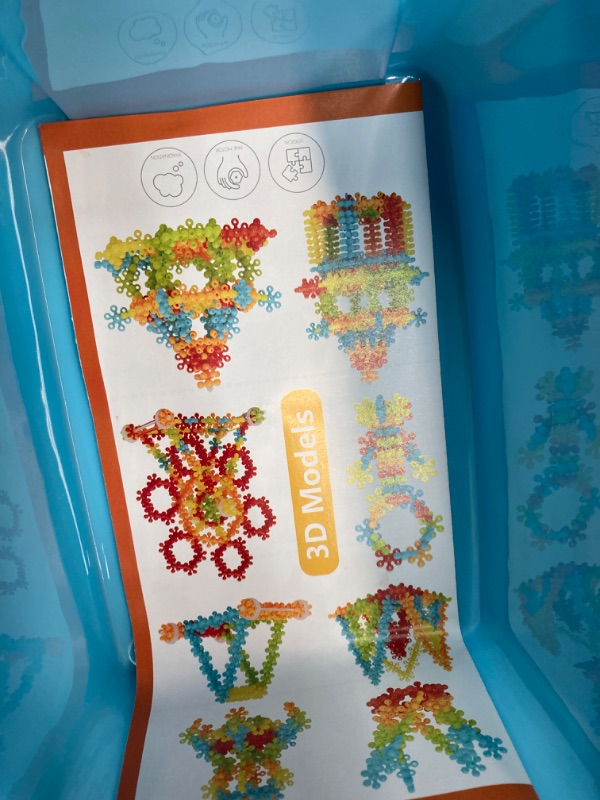 Photo 1 of COUOMOXA Building Blocks STEM Toy: Interactive Educational Playset for Creative Learning - Perfect for Boys & Girls Ages 3+ 220 Pcs