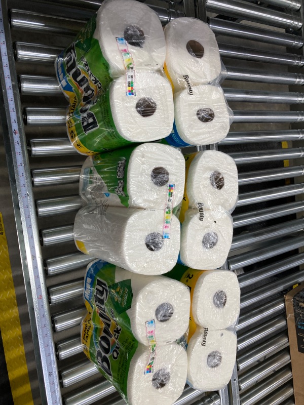 Photo 2 of Quick-Size Paper Towels, White, 12 Family Rolls = 30 Regular Rolls 12 Count (Pack of 1)