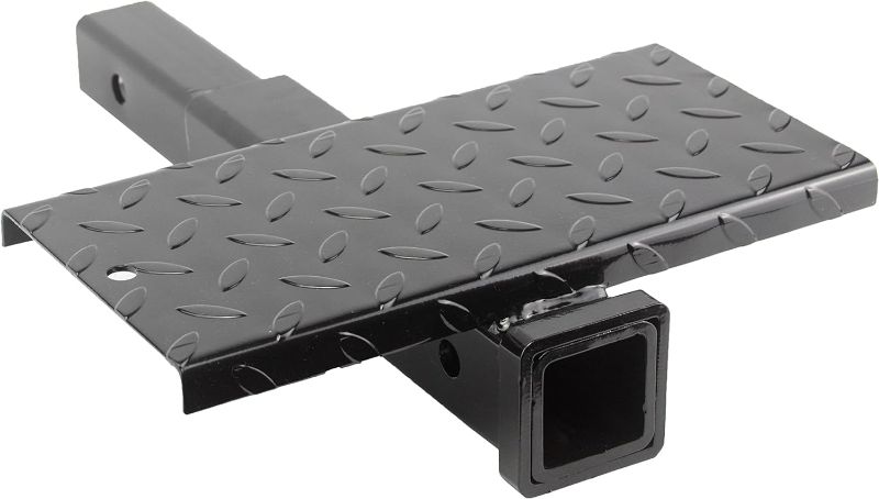 Photo 1 of VCT 18" Hitch Receiver Extension with 14" x 7" Square Black Diamond Plate Step