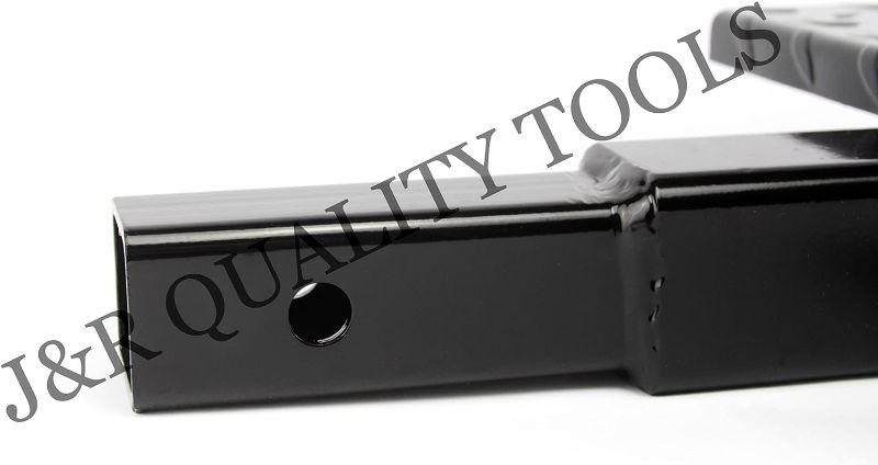 Photo 2 of VCT 18" Hitch Receiver Extension with 14" x 7" Square Black Diamond Plate Step