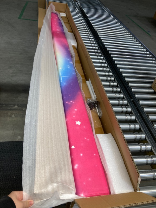 Photo 1 of Adjustable Balance Beam, High and Low Floor Beam Gymnastics Equipment, Professional Gymnastics Beam for Kids Home Training with Foldable Legs
