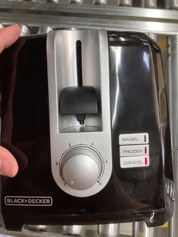 Photo 1 of BD 2-Slice Toaster SS Blk, TR1300BD