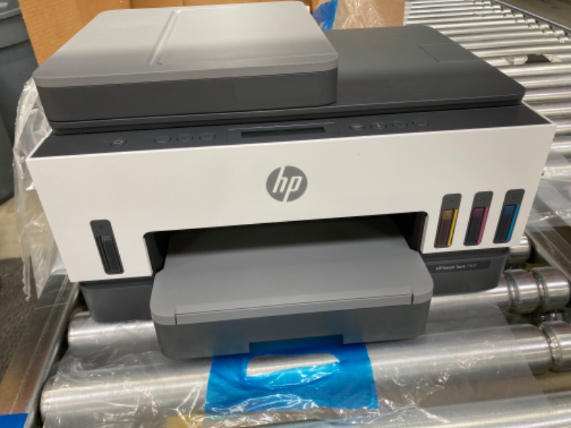 Photo 6 of HP Smart -Tank 7301 Wireless All-in-One Cartridge-free Ink Printer, up to 2 years of ink included, mobile print, scan, copy, automatic document feeder (28B70A)