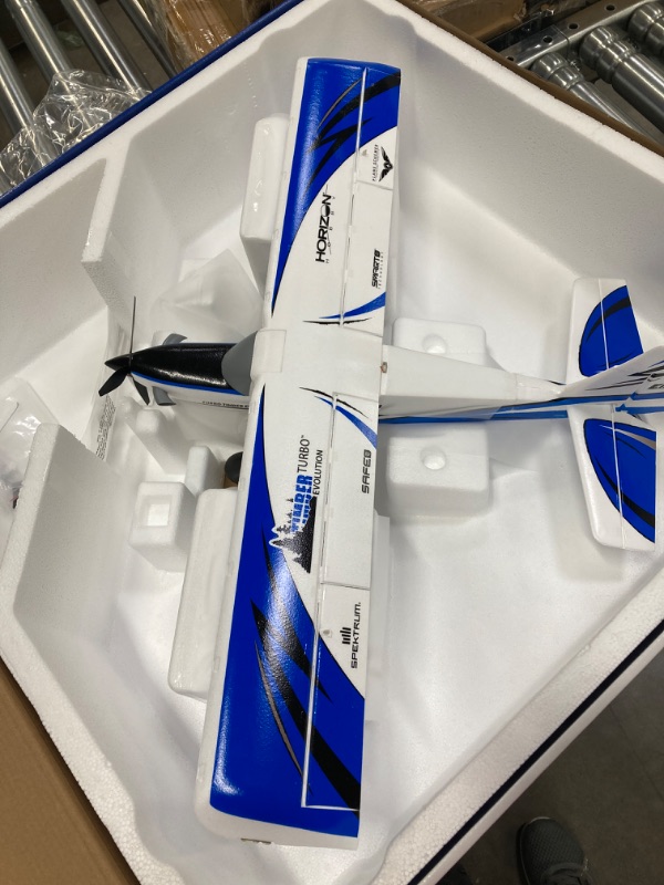Photo 1 of E-flite RC Airplane UMX Turbo Timber Evolution BNF Basic Transmitter Battery and Charger Not Included with AS3X and Safe EFLU8950 Airplanes B&F Electric