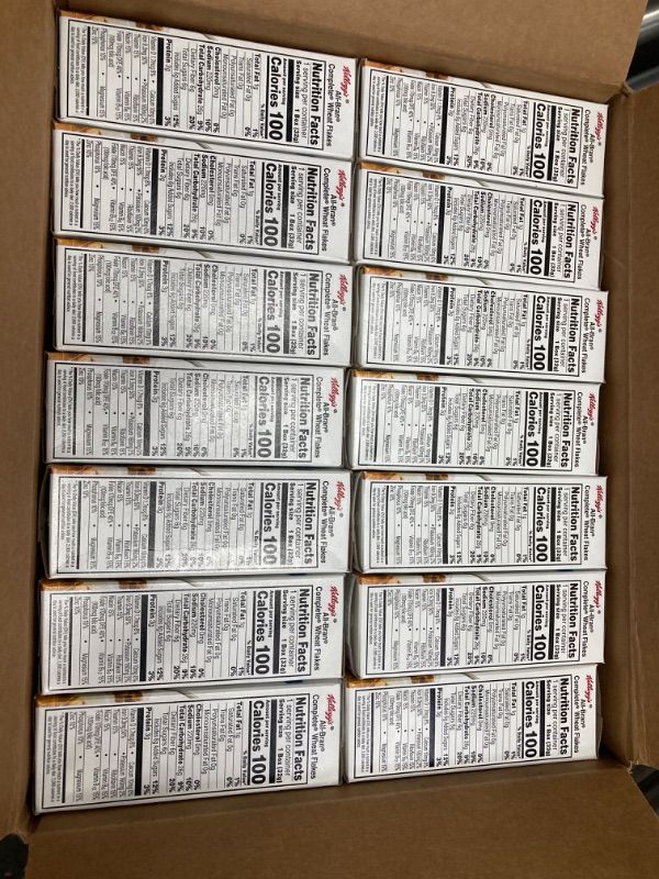 Photo 1 of 70 PKGS KELLOGS COMPLETE BRAN FLAKES 1.13 OZ EACH