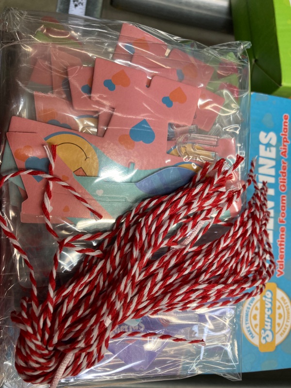 Photo 5 of Bundle: Valentines air planes (28) & Valentines Slime (28) (TWO PACK)