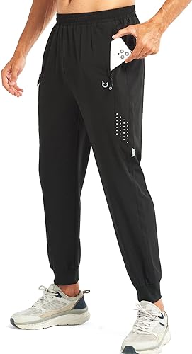 Photo 1 of NORTHYARD Men's Athletic Running Pants Lightweight Workout Joggers Quick Dry Gym Sweatpants Active Sports Track Training XL