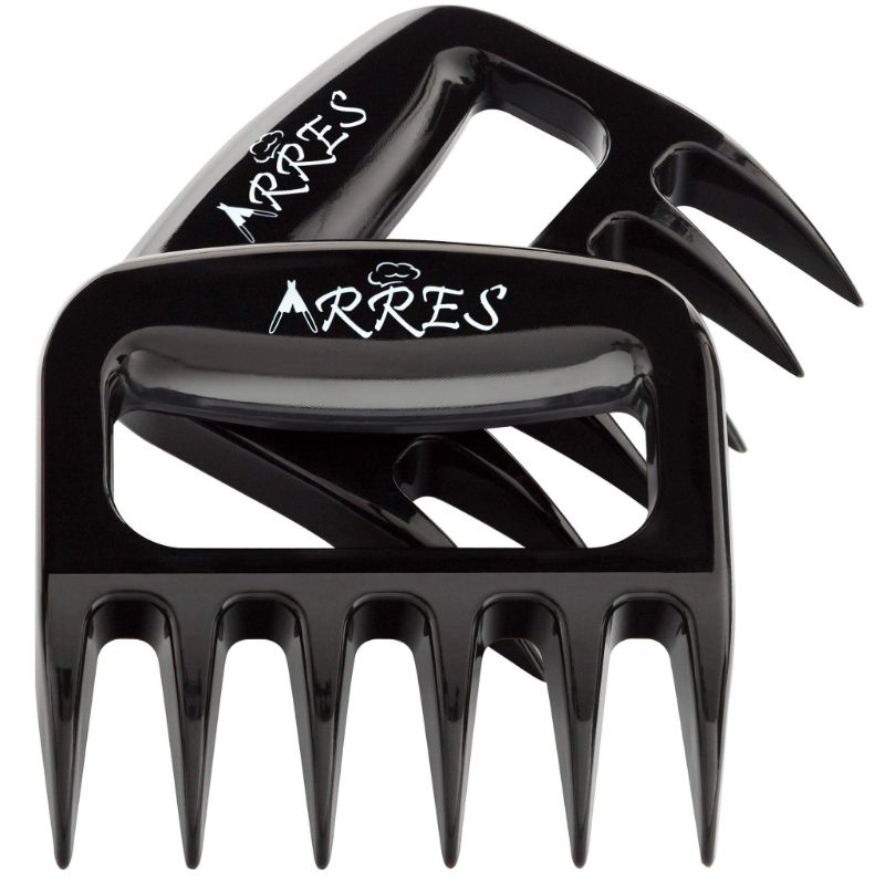Photo 1 of BUNDLE Arres Pulled Pork Claws & Meat Shredder - BBQ Grill Tools and Smoking Accessories for Carving, Handling, Lifting (Meat claws) (2 pack) 4 claws in total