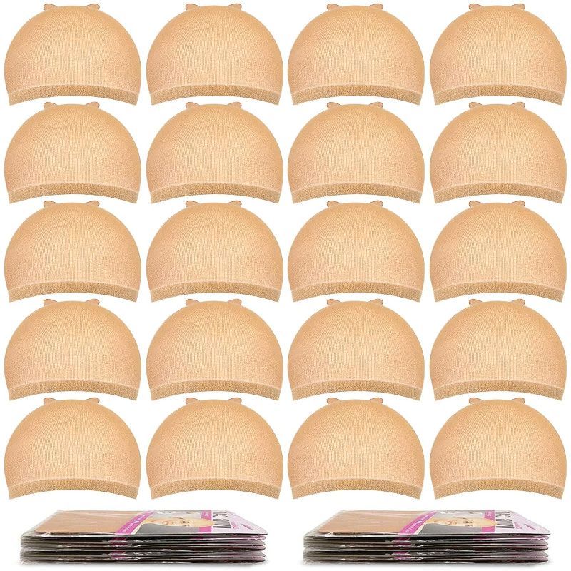 Photo 1 of BUNDLE: 10 pack of Wig cap plus eye shadow stick