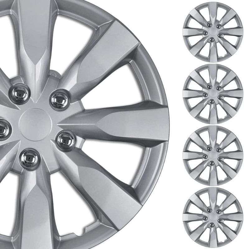 Photo 1 of BDK Auto KT-1042-16: Hub Cap/Silver 16"