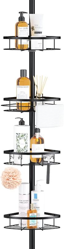 Photo 1 of Shower Corner Caddy Organizer for Bathroom,4 Shower Racks for Storage Bathtub Shampoo,