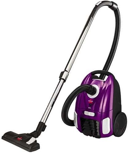 Photo 1 of ***USED, DIRTY INSIDE BAG*** Bissell Canister Upright Vacuum Cleaner Lightweight & Powerful Suction with Telescoping Wand, Multi-Surface Cleaning Nozzle, Extra Long Power Cord with Automatic Cord Rewind