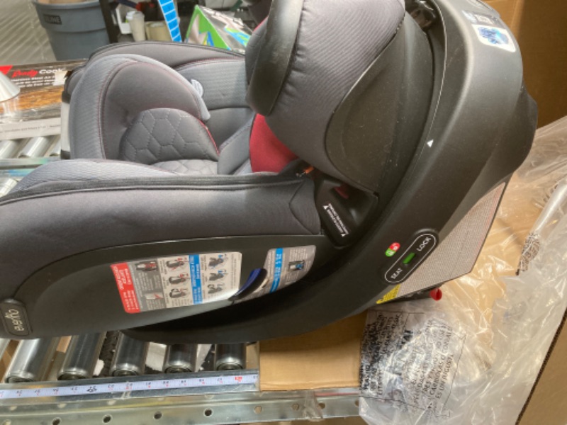 Photo 4 of Evenflo Revolve360 Extend All-in-One Rotational Car Seat with Quick Clean Cover RED