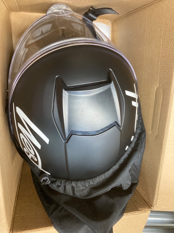 Photo 2 of Westt Storm X Full Face Motorcycle Helmet with Dual Visor, DOT Approved, Men and Women Medium Black