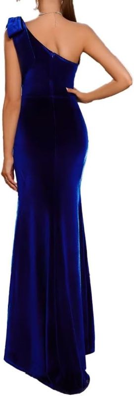 Photo 4 of Long Prom dress with shoulder bow velvet