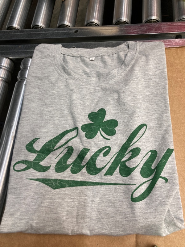 Photo 2 of Men's Lost Gods St. Patrick's Day Lucky Cursive T-Shirt