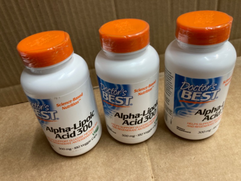 Photo 2 of 3  - Doctor's Best Alpha-Lipoic Acid Veggie Caps, Dietary Supplements