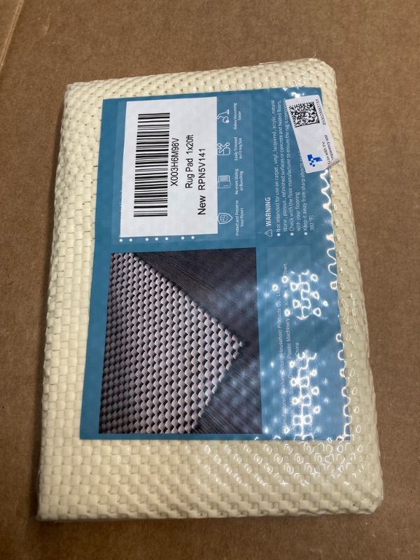 Photo 2 of 3 - Veken Shelf Liner for Kitchen Cabinets, 12 in x 20 Ft Drawer Liners Non Adhesive, Non Slip Kitchen Cupboard Liner, Easy Install Storage Mat 12" x 20' , works as rug pad as well.