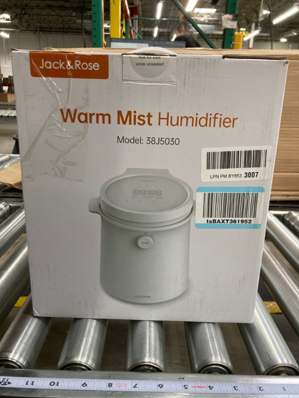 Photo 3 of Healthy Warm Mist Bedroom Humidifiers, 3L/100oz Easy Clean Humidifier Stainless Steel Tank, Dishwasher Safe, Simple Use, Sleep Mode and Quiet Humidifers