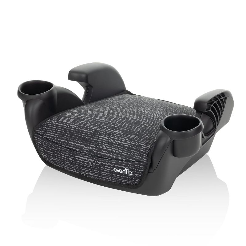 Photo 1 of Evenflo GoTime No Back Booster Car Seat (Static Black)