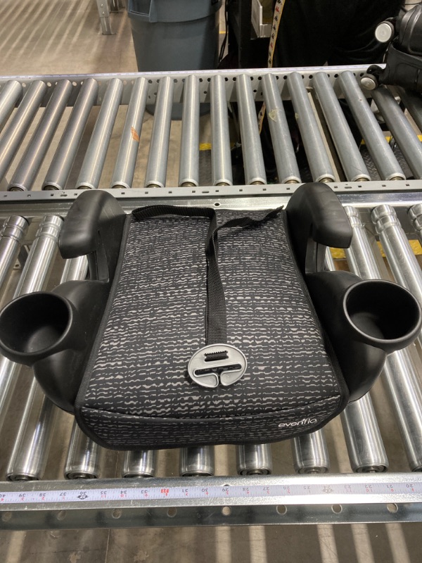Photo 2 of Evenflo GoTime No Back Booster Car Seat (Static Black)