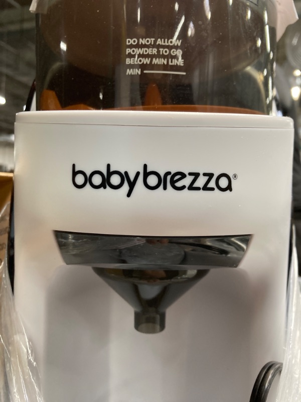 Photo 4 of Baby Brezza New and Improved Formula Pro Advanced Formula Dispenser Machine - Automatically Mix a Warm Formula Bottle Instantly - Easily Make Bottle with Automatic Powder Blending, White