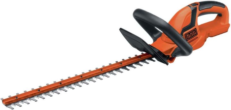 Photo 1 of BLACK+DECKER 20V MAX Cordless Hedge Trimmer, 22-Inch, Tool Only (LHT2220B)
