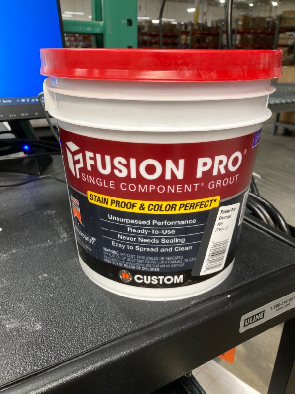 Photo 2 of Fusion Pro #60 Charcoal 1 gal. Single Component Stain Proof Grout
1GAL-2/CASE