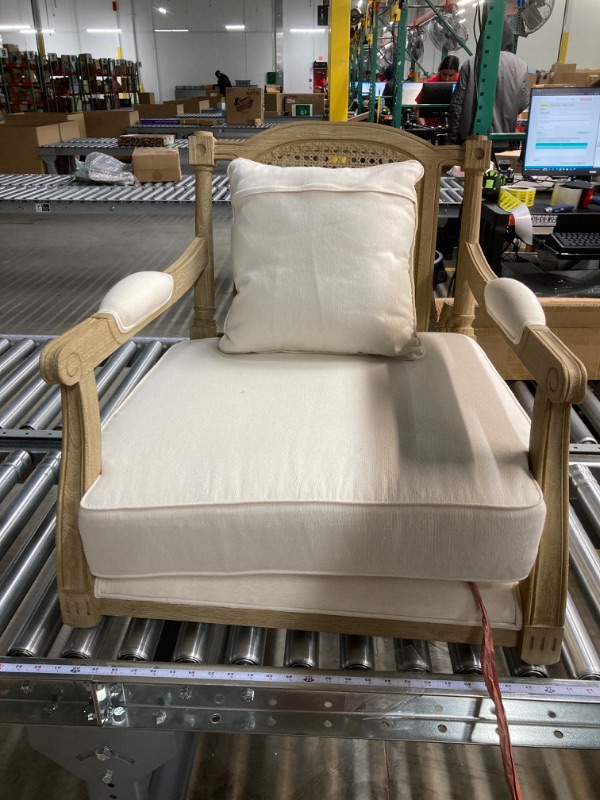 Photo 2 of Baxton Studio Chairs, One Size, Ivory/Oak