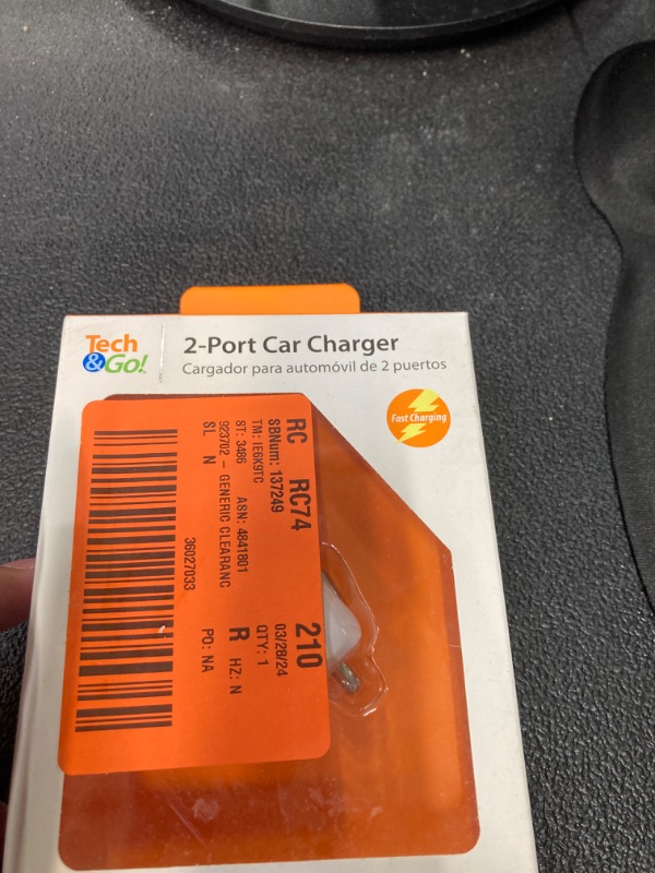 Photo 2 of 2-Port Car Charger