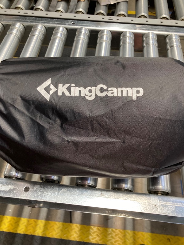 Photo 3 of KingCamp Cot Pad for Camping, Soft Lightweight Sleeping Pad, Portable Non-Slip mat with Backpacking, for Yoga, Hiking, Traveling Thickened/GREY