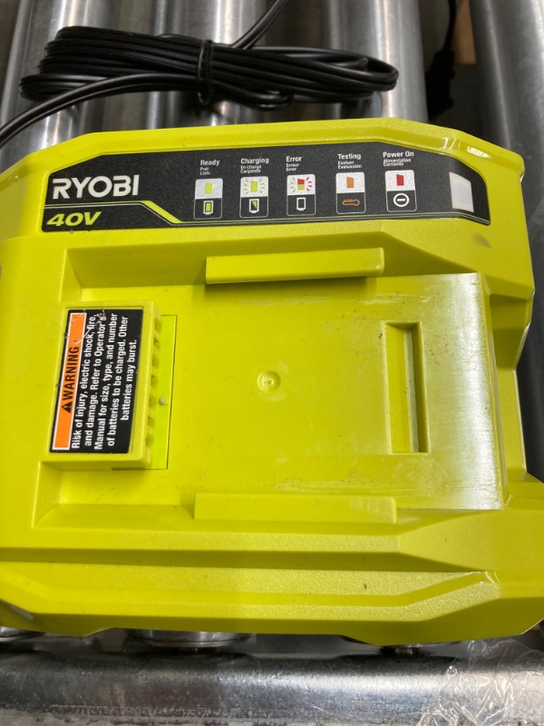 Photo 1 of Ryobi OP401 40V Battery Charger https://a.co/d/455cWlN