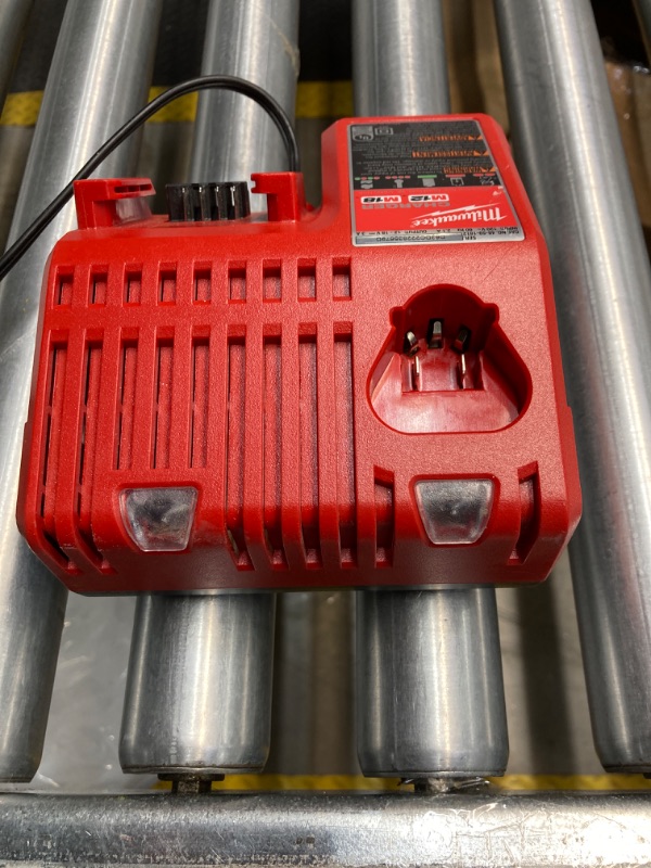 Photo 3 of 
Milwaukee 48-59-1808 M12 and M18 12 Volt/18 Volt Lithium-Ion Multi-Volatge Rapid Battery Charger (Non-Retail Packaging)