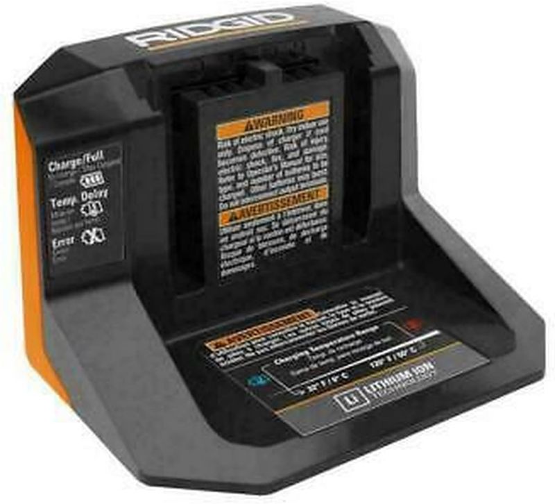 Photo 1 of RIDGID 18V Lithium-Ion Charger