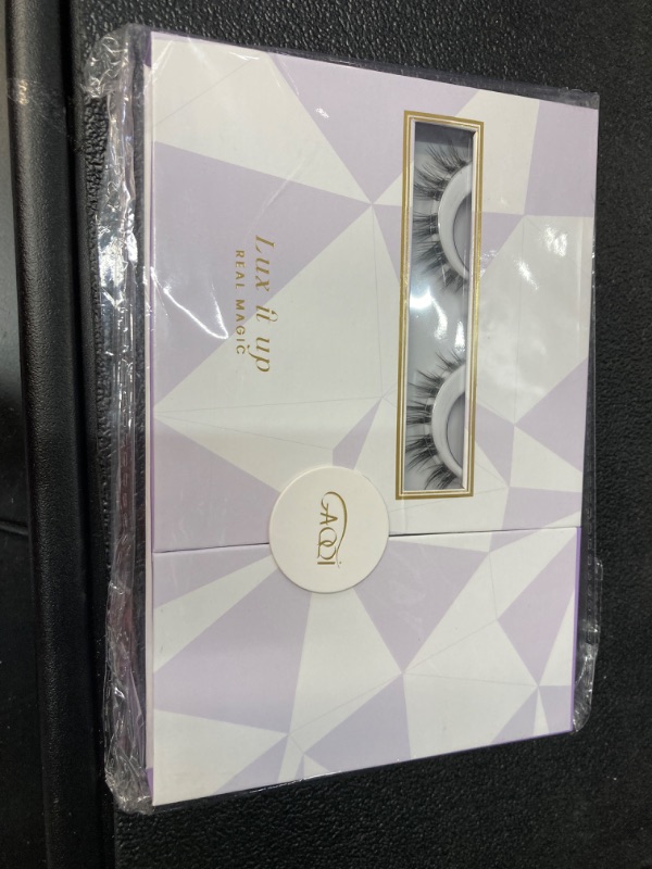 Photo 2 of GAQQI Lash Clusters, False Eyelash Wisps 60PCS, DIY Lash Extension Pre-mapped Open Eyes Individual Lashes, Wispy and Fluffy Eyelashes(2 PCK)