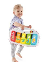 Photo 1 of Fisher-Price Deluxe Up Kick 'n Play Piano - Frustration Free Packaging