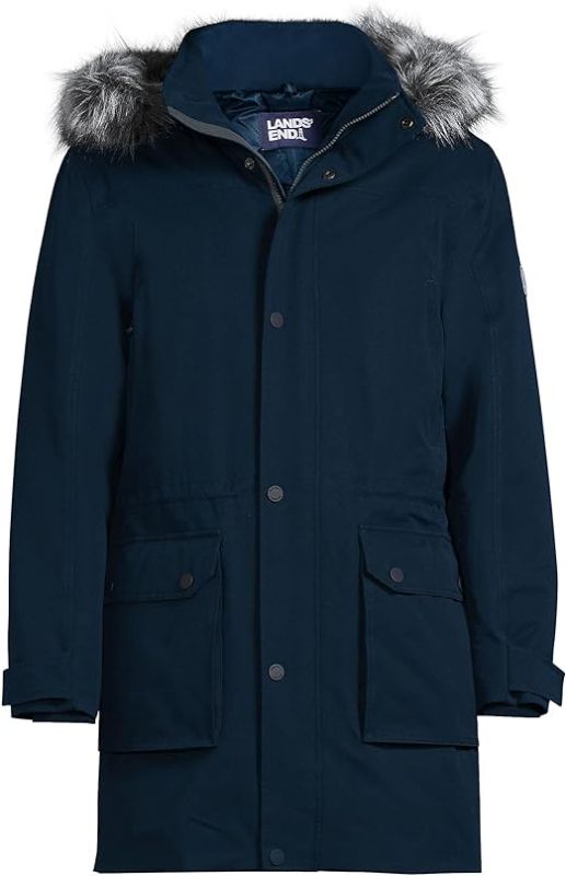 Photo 1 of Lands' End Men's Expedition Winter Parka Lg