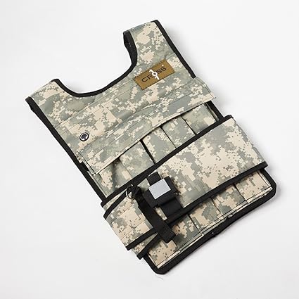 Photo 1 of 60LBS Adjustable Weighted Vest With Shoulder Pads Option for Men and Women
