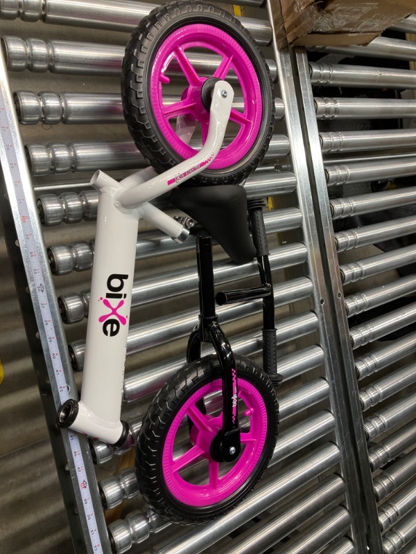 Photo 2 of Bixe: Pink (Lightweight - 4LBS) Aluminum Balance Bike for Kids and Toddlers - No Pedal Sport Training Bicycle - Bikes for 2, 3, 4, 5 Year Old