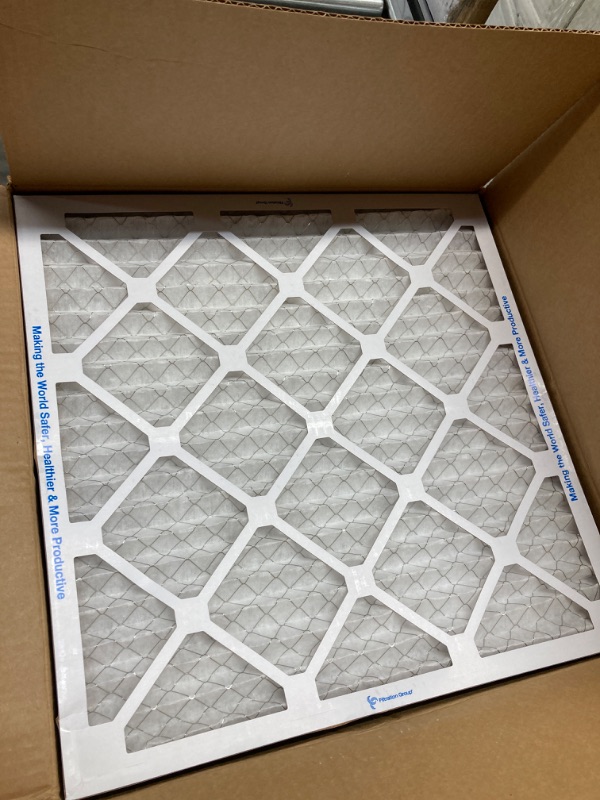 Photo 2 of Aerostar 18x18x1 MERV 6 Pleated Air Filter, AC Furnace Air Filter, 6 Pack