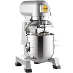 Photo 1 of Commercial Stand Mixer 30 qt. Dough Mixer Heavy Duty Silver Electric Food Mixer with 3-Speeds Adjustable 1100 W
