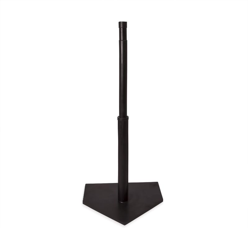 Photo 1 of Champion Sports Deluxe Batting Tee - Mounted Adjustable Telescopic Batting Tee
