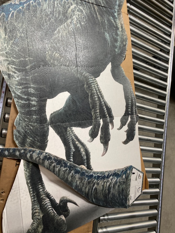 Photo 3 of Cardboard People Blue Life Size Cardboard Cutout Standup - Jurassic World (2015 Film)