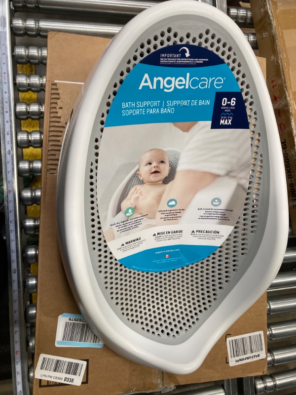 Photo 2 of Angelcare Baby Bath Support (Grey) | Ideal for Babies Less Than 6 Months Old